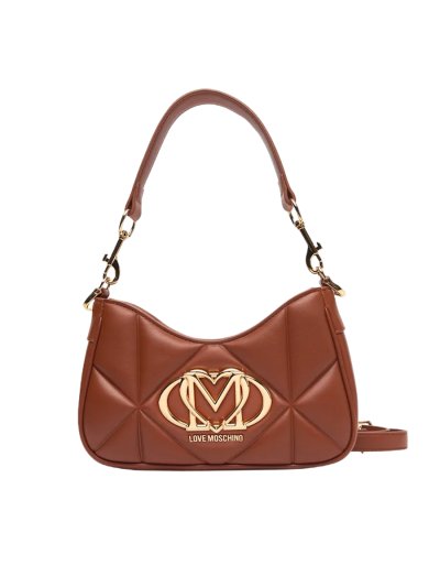 THE EMBOSSED Q HOBO SHOULDER BAG